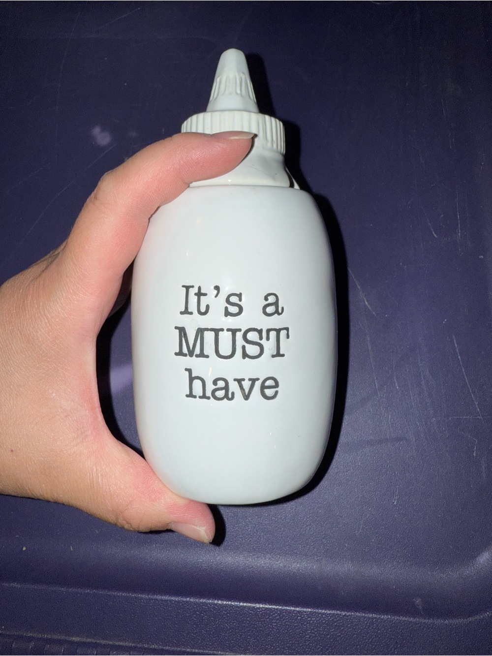 Mud pie mustard container